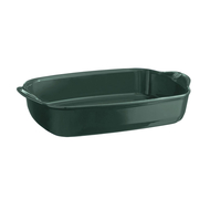 Форма для запекания, 42.5x28х7 см, зеленая