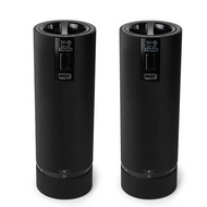 Peugeot Набор электрических мельниц для соли и перца Night Electric Line Z, 15 см, 2 шт., черный