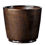 Deroma  Crystal Vaso Black Rust, , 50x43 