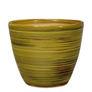 Deroma  Rainbow Vaso Giallo, , 34x27 