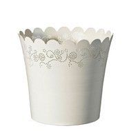 Deroma  Lace Vaso white, , 23x21 