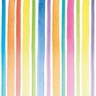 Paperproducts Design  Aquarell Stripes , 16.516.5 , 20 .