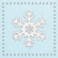 Paperproducts Design  Felt Snowflake , 16.516.5 , 20 .