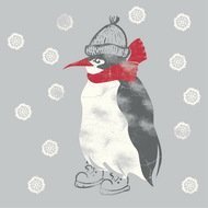 Paperproducts Design  Winter Penguin , 16.516.5 , 20 .