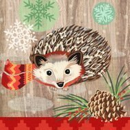 Paperproducts Design  Hedgehog with Scarf , 16.516.5 , 20 .