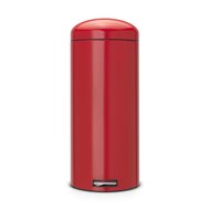Brabantia Мусорный бак Retro (30 л), бесшумный, красный