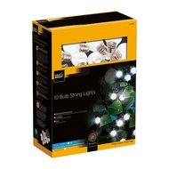 Gardman  10 Clear Bulb String Lights, 10  