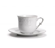 Tunisie Porcelaine    Vendange Filet Platine (200 ), 12 